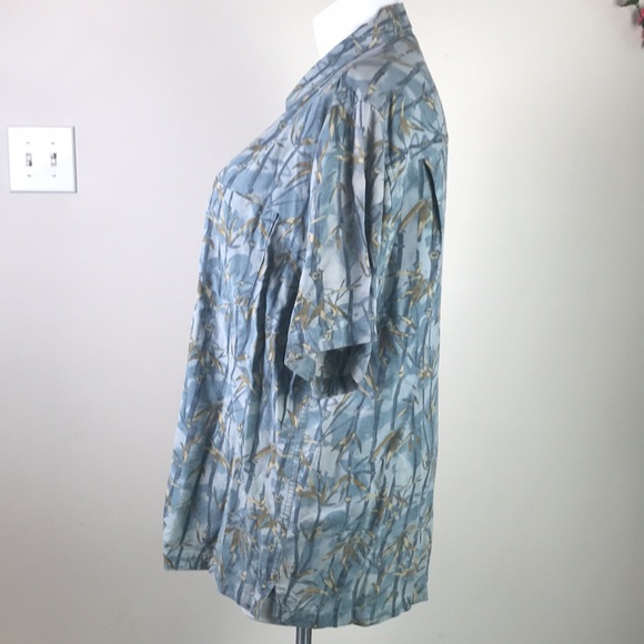 Solitude Washable Silk Button Down Shirt - Picture 3 of 11